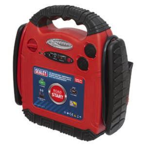 RoadStart® 12V Emergency Jump Starter with Air Compressor 900 Peak Amps