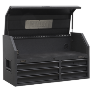 Superline PRO® Black Edition Topchest with 6 Soft Close Drawers & Power Bar 1030mm