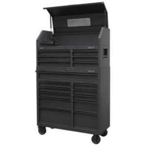 Superline PRO® Tool Chest Combination with 17 Soft Close Drawers & Power Bar