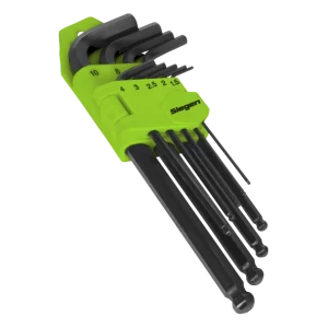 Siegen Long Ball-End Hex Key Set 9pc