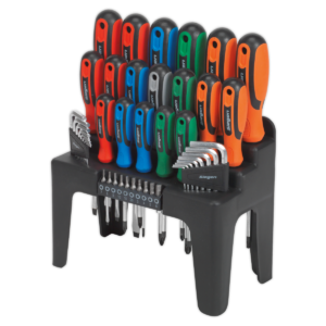 44pc Screwdriver, Hex Key & Bit Set