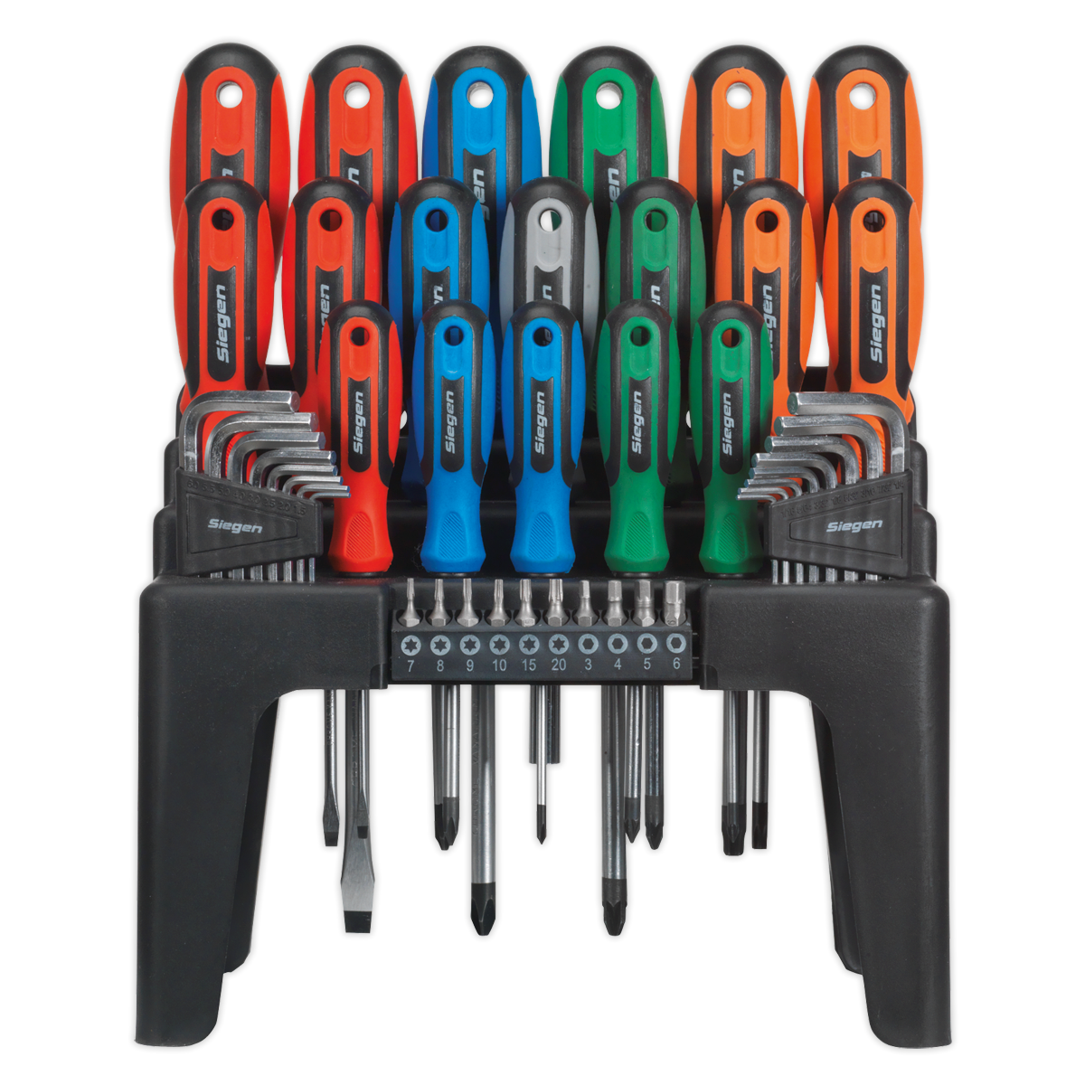 44pc Screwdriver, Hex Key & Bit Set - Image 3