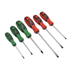 Siegen Soft Grip Screwdriver Set 6pc