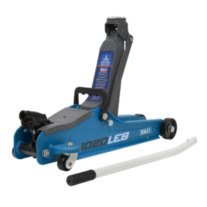 Low Profile Short Chassis Trolley Jack 2 Tonne - Blue