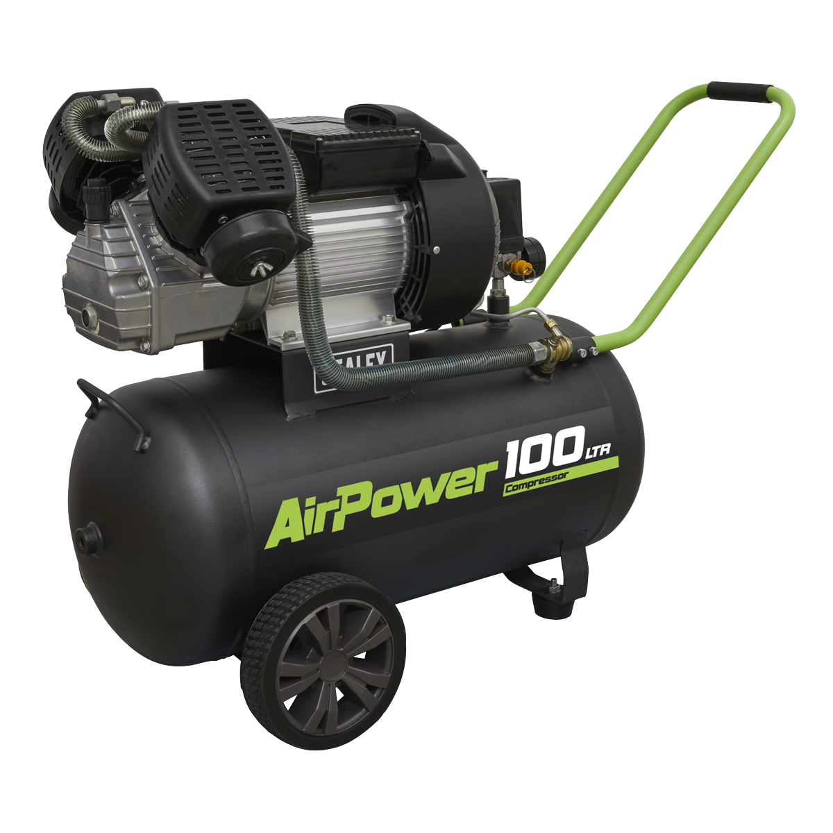 100L V-Twin Direct Drive Air Compressor 3hp - Image 2