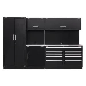 Premier™ Storage System with Stainless Worktop 3.26m