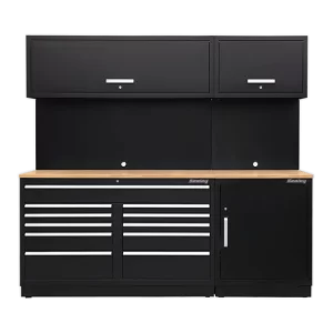 Premier™ Storage System with Hardwood Worktop 2.33m