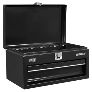 Superline Pro® Mini Toolbox with Drawer - Black