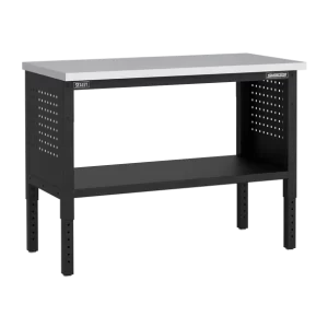 Superline PRO® Modular Adjustable Height Workbench with Stainless Steel Worktop 1265mm