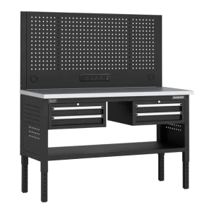 Superline PRO® Modular Workbench with 4 Drawers Stainless Steel Worktop 1525mm