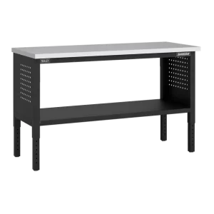 Superline PRO® Modular Workbench with Stainless Steel Worktop & Adjustable Height 1525mm