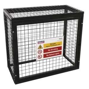 Gas Cylinder Safety Cage - 3 x 19kg