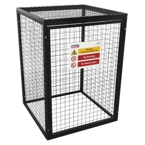 Gas Cylinder Safety Cage - 4 x 47kg