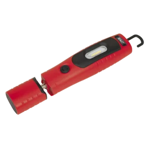 Rechargeable 360° Inspection Light 4W & 3W SMD LED - Red