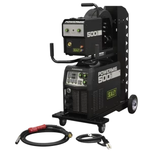 500A Professional Gas/Gasless MIG/TIG/MMA Inverter Welder With Portable Wire Feeder 400V/3ph