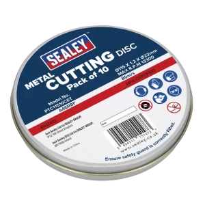 115 x 1.2mm Cutting Disc 22mm Bore - Pack of 10