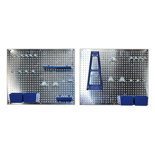 Siegen Wall Storage Pegboard Set 34pc