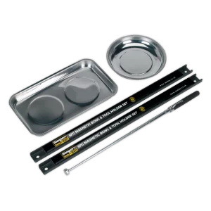 Siegen Magnetic Bowl & Tool Holder Set 5pc