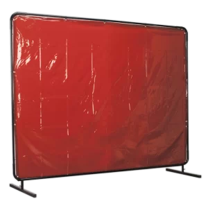 WWorkshop Welding Curtain & Frame 2.4 x 1.75m - EN ISO 25980:2014