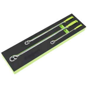 Extra-Long Ratchet Wrench Set 3pc