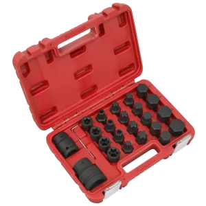 Impact Socket & Bit Set, 3/4"Sq & 1"Sq Drive 23pc