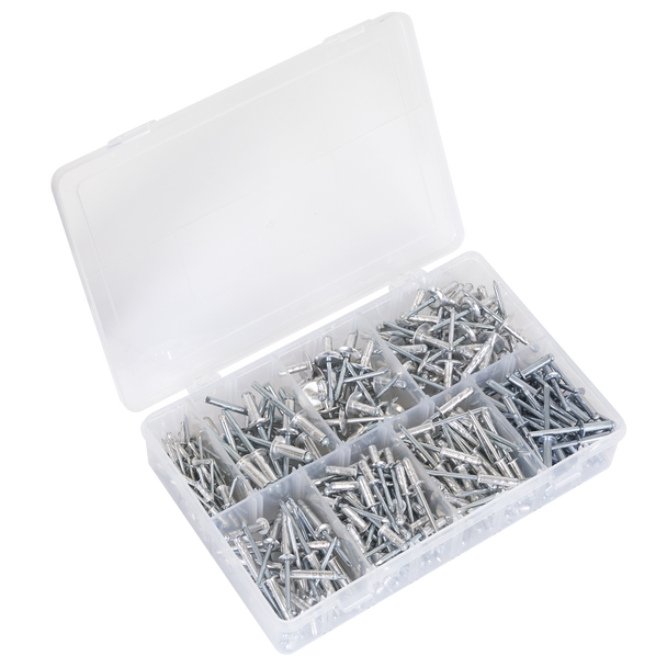 Aluminium Rivet Assortment 335pc