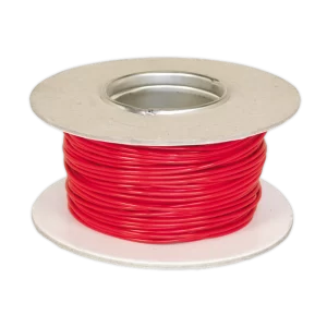 Thin Wall Automotive Cable Single 1mm² 32/0.20mm 50m - Red