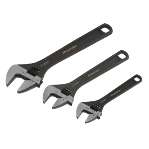 Premier Adjustable Wrench Set 3pc