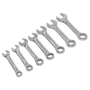 Siegen Imperial Stubby Combination Spanner Set 7pc
