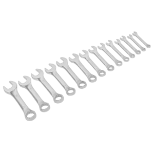 Siegen Stubby Combination Spanner Set 14pc