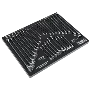 Siegen Metric/Imperial Combination Spanner Set 32pc