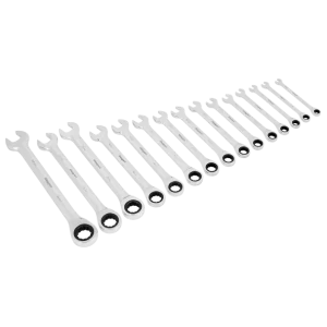 Siegen Combination Ratchet Spanner Set 15pc