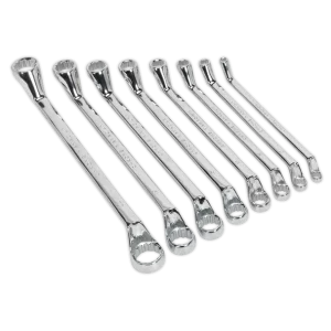 Siegen Deep Offset Ring Spanner Set 8pc