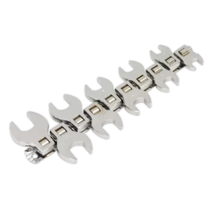 Siegen Crow's Foot Open-End Spanner Set 3/8"Sq Drive 10pc
