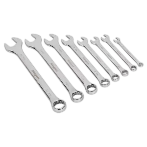 Siegen Whitworth Combination Spanner Set 8pc