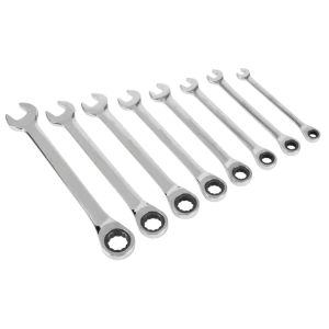 Siegen Imperial Combination Ratchet Spanner Set 8pc