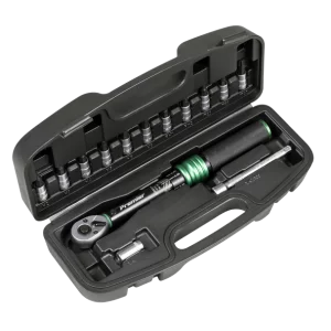 Torque Wrench Set 1/4"Sq Drive 5-25Nm 14pc
